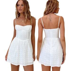 Princess Polly Mckilah Mini Dress White 6